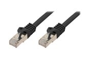 Netwerk - kabel - shiverpeaks BASIC-S patch cable - 10 m - black - Zwart - 10m - BS75520-S