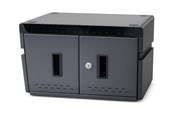 Muurbevestigingen, AV-bevestigingen & AV-meubels - Deltaco cabinet unit - for 16 tablets / mobile phones - black - Max - recommended for - DPS-0302
