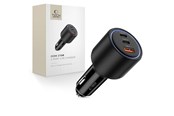 Mobiel - Adapters & Opladers - Tech-Protect Car Charger CC04 3-Ports PD175W - Black - 5906302361700
