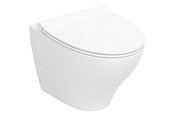 Toiletten, stoelen, bidets en reserveonderdelen - Ifö spira modern wall-hung wc set shrouded rimfree with w - 503.087.00.1