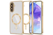 Mobiel - Covers & Cases - Tech-Protect MagFlex MagSafe Case for Samsung Galaxy A56 5G - Clear Gold - 5906302362240