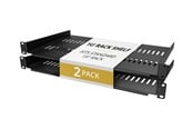 Rackkoffers - StarTech.com Startech - rack shelf - vented cantilever for cabinet heavy-duty 10" (25 cm) up to 44 lbs (20 kg) - 1U - CABSHELFV1U-2PK