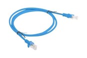 Netwerk - kabel - Lanberg patch cable - blue RAL 5012 - Blauw - PCU5-10CC-0100-B