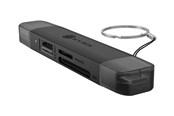 Geheugenkaart - adapter en kaartlezer - ICY BOX IB-CR203-CU3 - card reader - USB 3.2 Gen 1 / USB-C / USB-A - IB-CR203-CU3