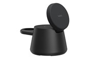 Mobiel - Adapters & Opladers - Belkin UltraCharge charging dock - modular Qi2 - + AC power adapter - 25 Watt - WIZ052KQBK