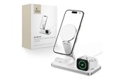Mobiel - Adapters & Opladers - Tech-Protect QI15W-A47 MagSafe 3in1 Inductive Charger + USB-C Cable - White - 5906302362530