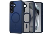 Mobiel - Covers & Cases - Tech-Protect MagMat MagSafe Case for Samsung Galaxy S25 - Clear Blue - 5906302362561