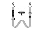 Mobiel - Overige accessoires - Tech-Protect C6S Long Phone Lanyard - Grey - 5906302362882
