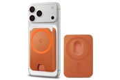 Mobiel - Overige accessoires - Spigen Valentinus MagFit+ MagSafe Magnetic Phone Wallet - Orange - 29915-0