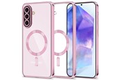 Mobiel - Covers & Cases - Tech-Protect MagFlex MagSafe Case for Samsung Galaxy A56 5G - Clear Pink - 5906302363131