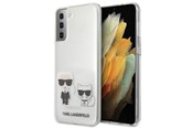 Mobiel - Covers & Cases - Karl Lagerfeld Karl&Choupette Case for Samsung Galaxy S21+ - Transparent - 3666339003357