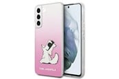 Mobiel - Covers & Cases - Karl Lagerfeld Choupette Eat Case for Samsung Galaxy S22+ - Pink - 3666339045722