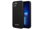 Mobiel - Covers & Cases - Karl Lagerfeld Silicone Plaque Case for iPhone 13 mini - Black - 3666339048761