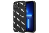 Mobiel - Covers & Cases - Karl Lagerfeld Allover Case for iPhone 13 mini - Black - 3666339049683