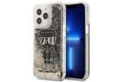 Mobiel - Covers & Cases - Karl Lagerfeld Liquid Glitter Gatsby Case for iPhone 13 Pro Max - Black - 3666339049836
