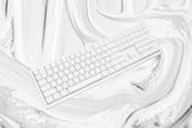 Toetsenbord - Ducky Zero - White - Fullsize - Cherry MX2A Red - RGB - Wireless (Tri-mode) - DKZE2408ST3-CRFIPDOECL2WW1