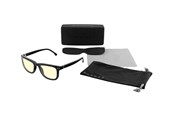 Game bril - Gunnar CUPERTINO - ONYX - Amber/Clear - two lenses included - BUN-CUP01