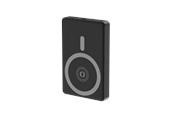 Powerbank - Gembird 15 W Magnetic wireless powerbank with LCD 10000 m Powerbank - Zwart - 10000 mAh - PB10-WPC15M-LCD-01