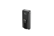 Powerbank - Gembird 20 W Fast charging power bank with integrated cables Powerbank - Zwart - 20000 Ah - PB20-PD20-LCD-01
