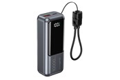 Powerbank - Gembird 20 W Compact fast charging power bank with LCD display Powerbank - Grijs - 10000 mAh - PB10-PD20-LCD-02