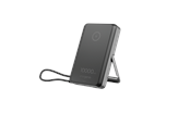 Powerbank - Gembird 15 W Magnetic wireless powerbank with integrated stand Powerbank - Zwart - 10000 mAh - PB10-WPC15MS-01