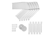 Kabelgoot, Kabelhoes & Kabelbinders - Arozzi Cablekit - White - AZ-CK-WT