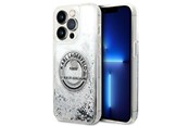 Mobiel - Covers & Cases - Karl Lagerfeld KLHCP14LLCRSGRS iPhone 14 Pro 6.1 "silver / silver hardcase Liquid Glitter RSG - 3666339085902
