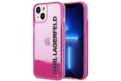 Mobiel - Covers & Cases - Karl Lagerfeld Liquid Glitter Elong Case for iPhone 14 Plus - Pink - 3666339091590