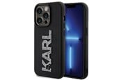Mobiel - Covers & Cases - Karl Lagerfeld 3D Rubber Glitter Logo case for iPhone 15 Pro Max - black - 3666339166625