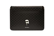 Tassen - Karl Lagerfeld Saffiano Monogram Ikonik case for a 16" laptop - black - 3666339170530