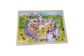 Puzzels - Playwood Wooden Castle Jigsaw Puzzle - 41 pcs. Hout - RS203A