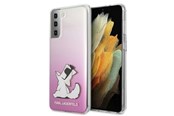 Mobiel - Covers & Cases - Karl Lagerfeld Choupette Fun Case for Samsung Galaxy S21+ - Pink - 3700740496978