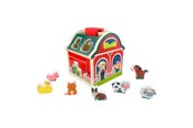 Houten speelgoed - Playwood Shape Sorter Farm - RS558A