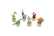 Houten speelgoed - Playwood Wooden Push Doll Jungle - RS498-jungle
