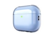 Mobiel - Overige accessoires - KeyBudz Jelly Series Transparent Case for AirPods Pro 3rd Gen - Baby blue - APP3_S10_BBL