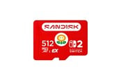 Geheugenkaart - SANDISK microSD Express Nintendo - 880MB/s - 512GB - SDSQXFN-512G-GR6ZN