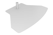 Muurbevestigingen, AV-bevestigingen & AV-meubels - Multibrackets M Pro Series mounting component - white - Max 90 kg - recommended for - 7340234815425