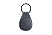Mobiel - Overige accessoires - Mujjo Leather AirTag Keychain - Basalt - MUJJO-KY-001-BS