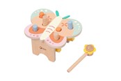 Speelgoed voor baby's - Classic World Wooden Hammer Bench Butterfly - 20269