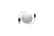 USB-kabel - Usbepower Cosmo Cable USB-A to Ligtning 1m - White - USBE_COSMO_L_WH