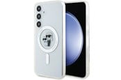 Mobiel - Covers & Cases - Karl Lagerfeld IML Karl&Choupette MagSafe case for Samsung Galaxy S24 - transparent - 3666339241810