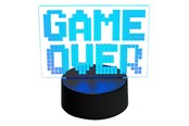 Lampen - Mecharite - 3D Lampe - GAME OVER - 5744004301132