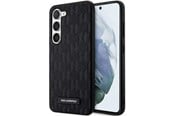Mobiel - Covers & Cases - Karl Lagerfeld Saffiano Mono Metal Logo case for Samsung Galaxy S24 - black - 3666339246969
