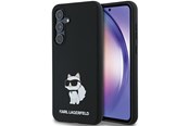Mobiel - Covers & Cases - Karl Lagerfeld Silicone Choupette case for Samsung Galaxy A35 - black - 3666339259549