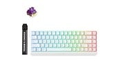Toetsenbord - MCHOSE Ace 68 TTC Dragon Lord Hall Effect Magnetic - Gaming Toetsenbord - Zonder Numpad - Engels (US international) - Wit - HW-Ace68-32