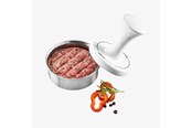 Keukeninventaris - GEFU Minihamburgervormer staal/porselein Ø7,8cm SPARK - 4006664154000