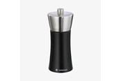 Keuken accessoires - Zassenhaus Augsburg zout 14cm zwart/staal - Z025057