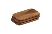 Keuken accessoires - Zassenhaus Lunchplanken 3 stuks. acaciahout 22x15cm - Z055009