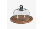 Keuken accessoires - Zassenhaus Kaasstolp ø30cm glas/hout - Z055870