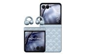 Mobiel - Motorola razr 60 256GB/8GB - PANTONE Ice Melt - with moto buds loop with crystals by Swarovski - PB860055SE